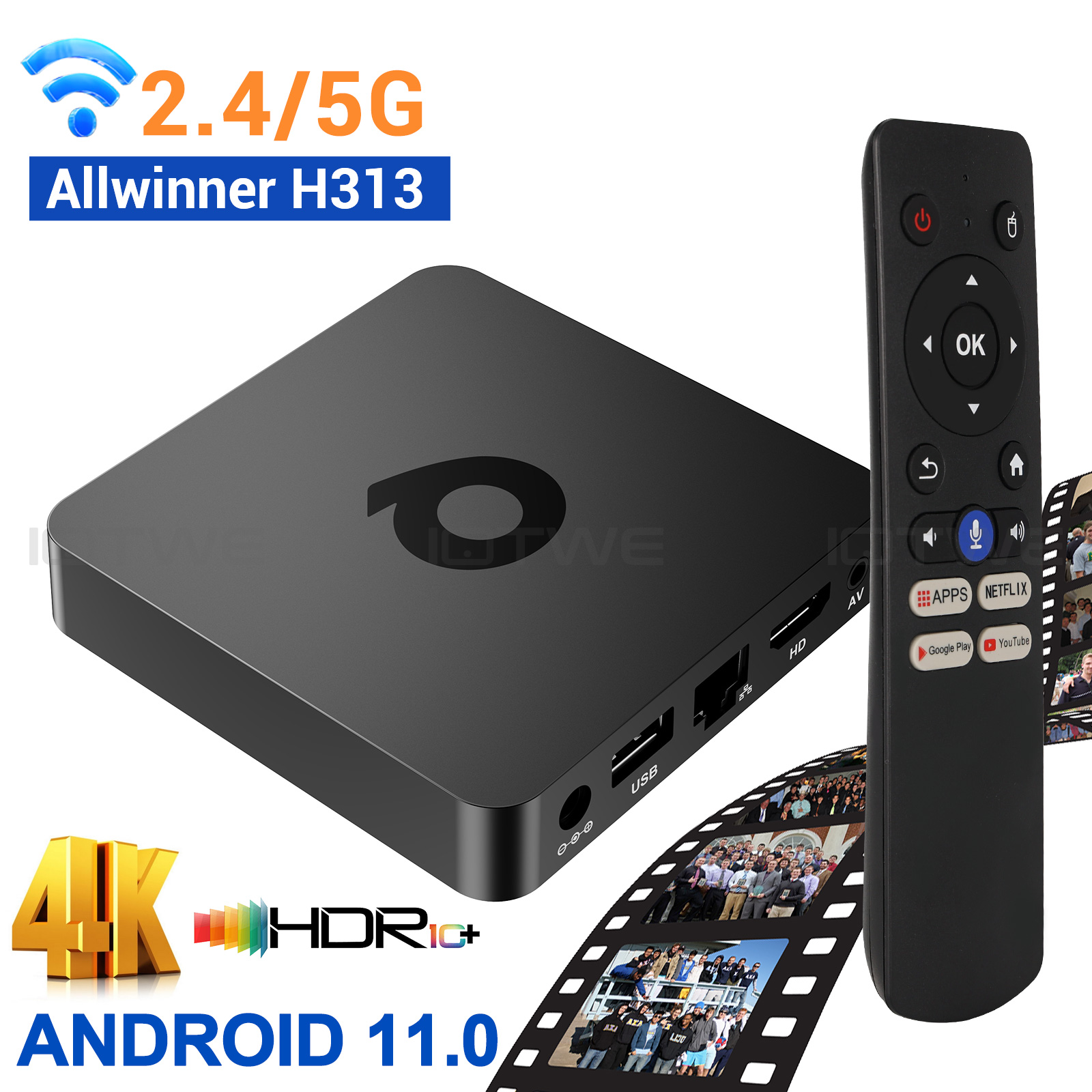 Radxa Rock 5B 16Gb - IOTWE T95Q 8K Compatible con Android