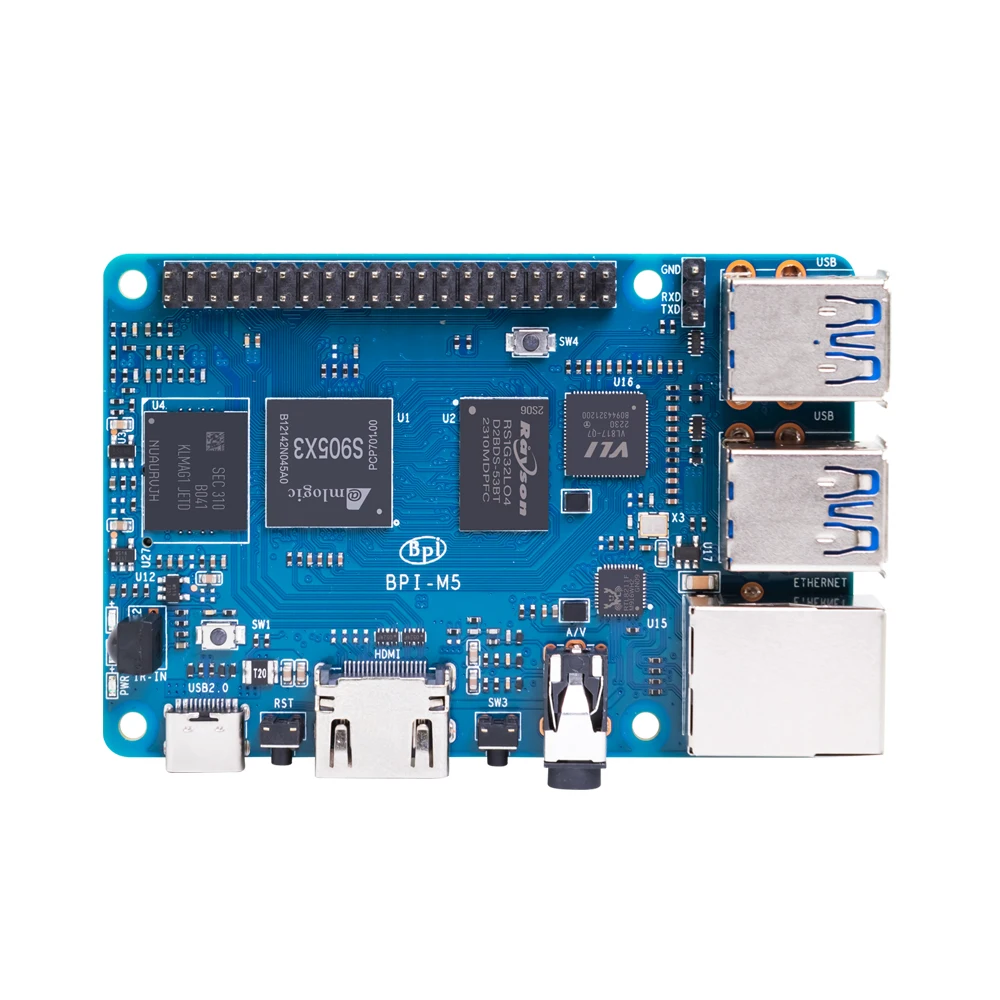 Banana PI BPI-M5 Amlogic S905X - Banana Pi Bpi-M5 reseña y precio