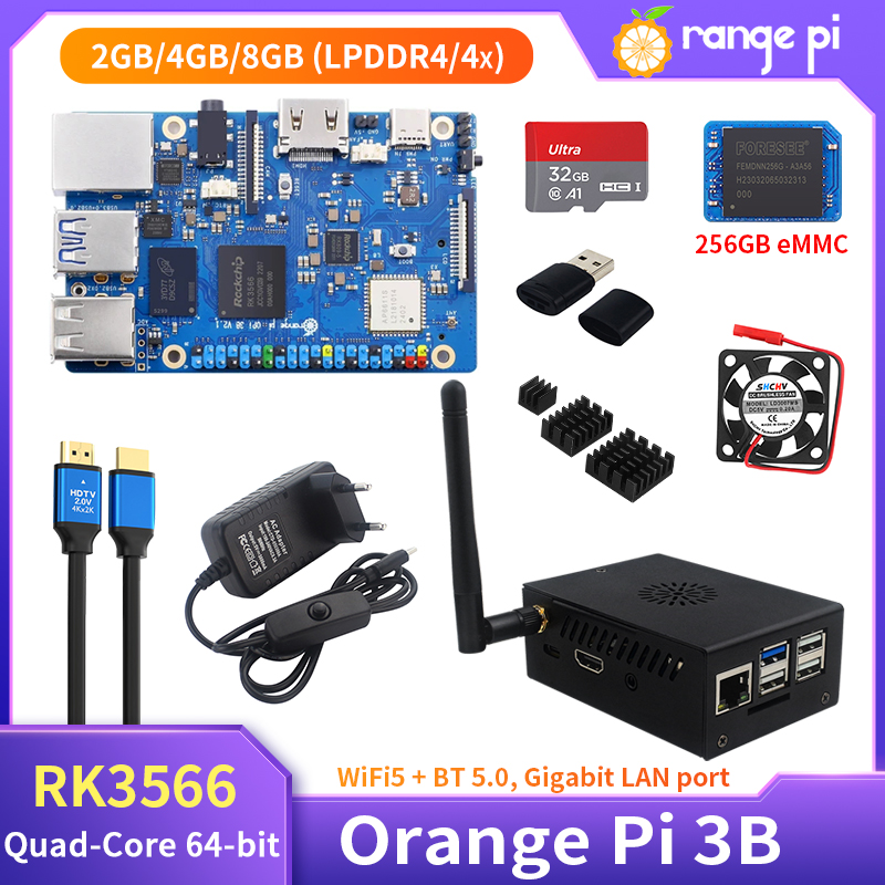 Orange Pi 3B 8GB 4GB 2GB RAM R - Khadas Vim4 8Gb reseña y precio