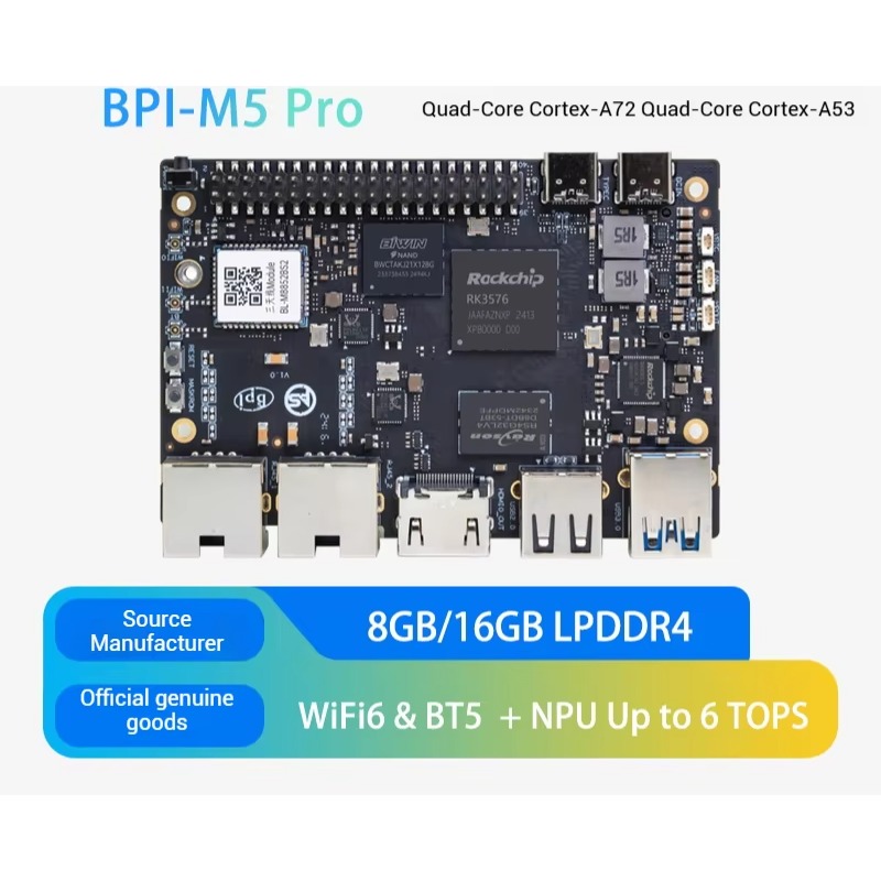 【Oferta Especial】BPI-M5 Pro Am - Banana Pi Bpi-M5 reseña y precio